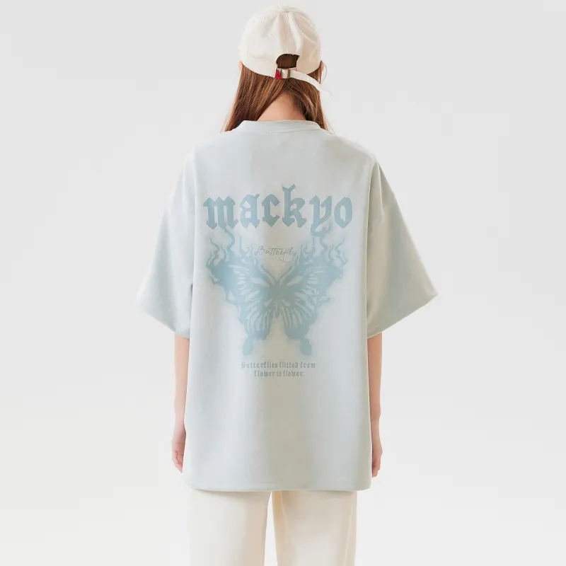 Mackyo Heavyweight T Shirt Unisex-21
