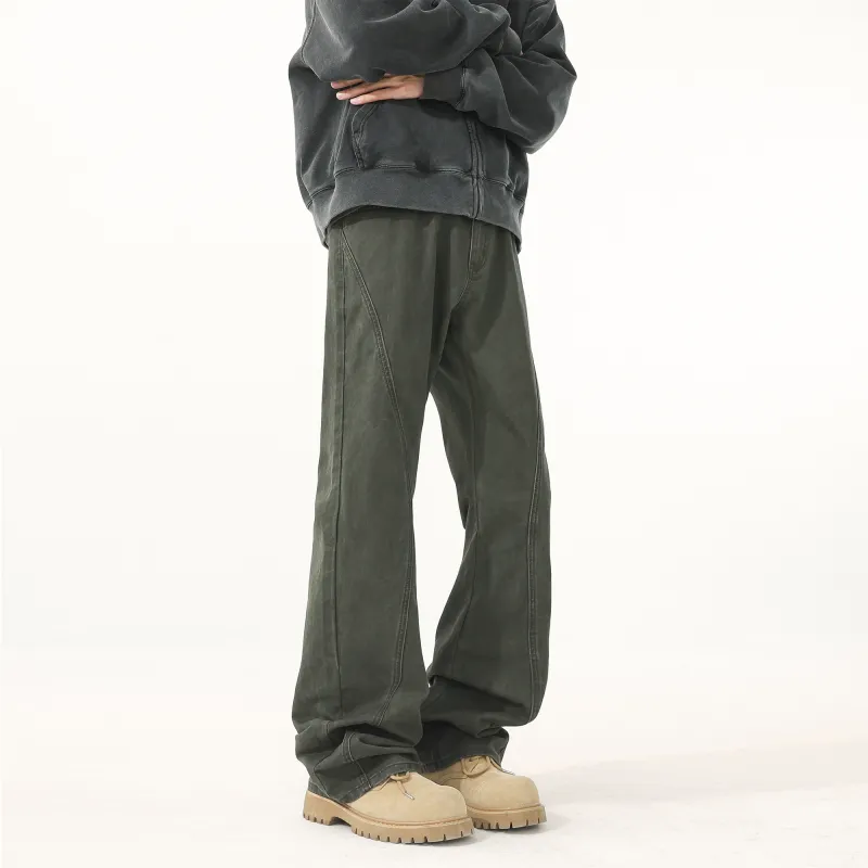 HOKLV Jeans Unisex-17