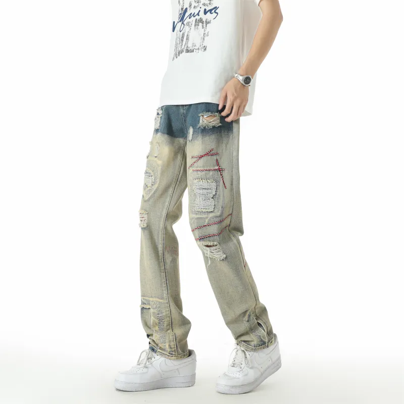 Mackyo Jeans Unisex Blue-3