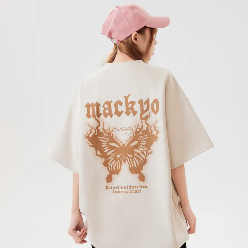 Mackyo Heavyweight T Shirt Unisex-7