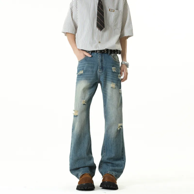 Mackyo Jeans Unisex Blue-1