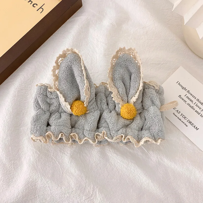 Yiru Fabric Hair Band With Clips Women's-5