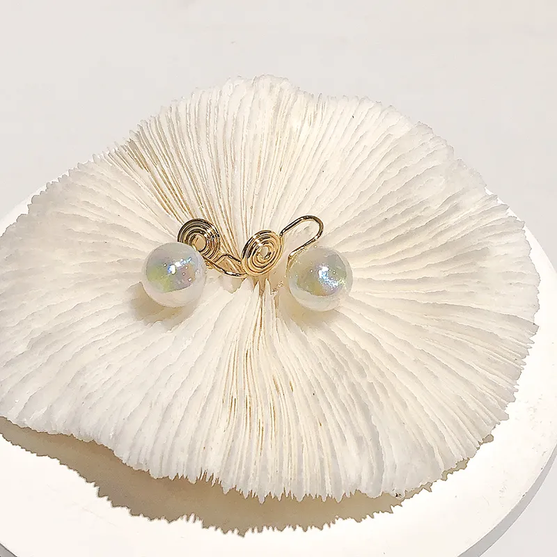 Yiru Alloy Clip On Earrings Women's-5