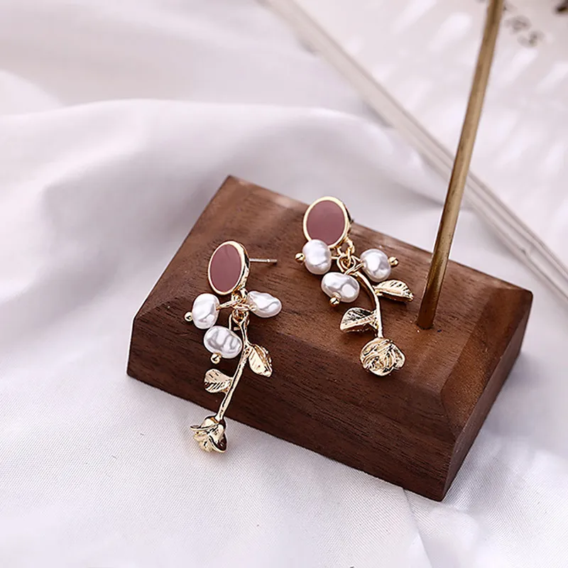 Yiru Alloy Electroplated Earrings Women's-4