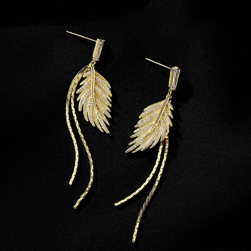 Yiru Alloy Electroplated Earrings Women's-2