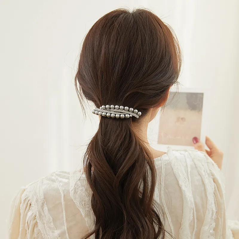 Yiru Headpiece Bangs Clip Women's-11
