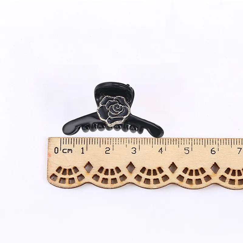 Yiru Acrylic Three Piece Set Claw Clip Hair Clip Women's-4