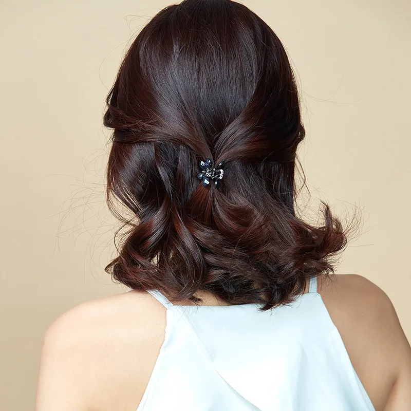 Yiru Alloy Small Hair Claw Clip Elegant Elegance Hair Claw Clip Hair Clip Hair Clip Women's-10