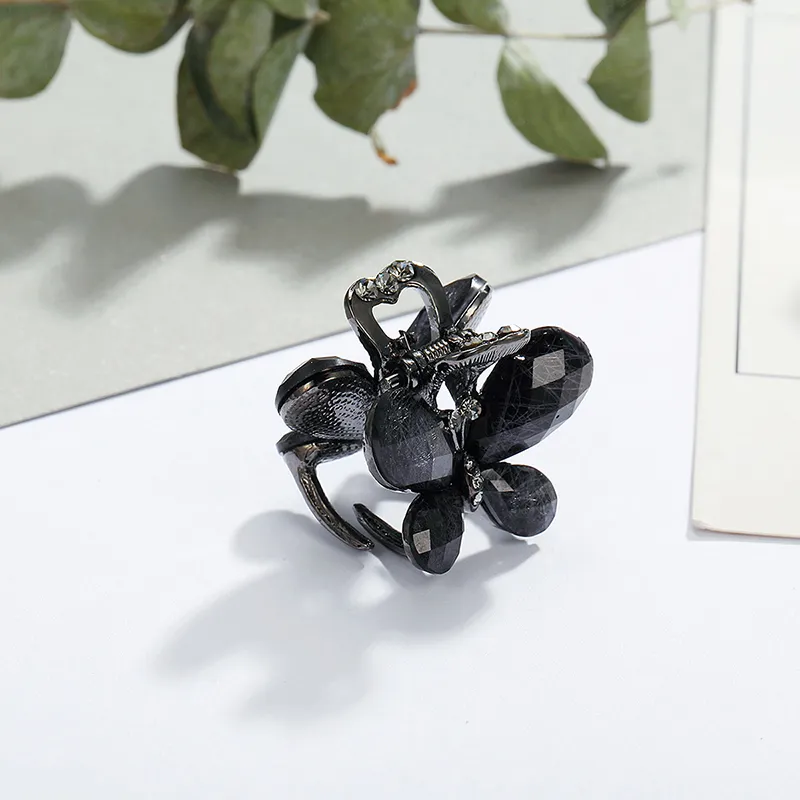Yiru Alloy Small Hair Claw Clip Elegant Elegance Hair Claw Clip Hair Clip Hair Clip Women's-14