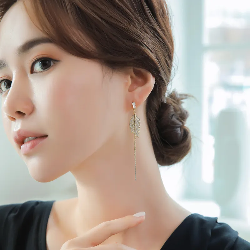 Yiru Alloy Electroplated Earrings Women's-4