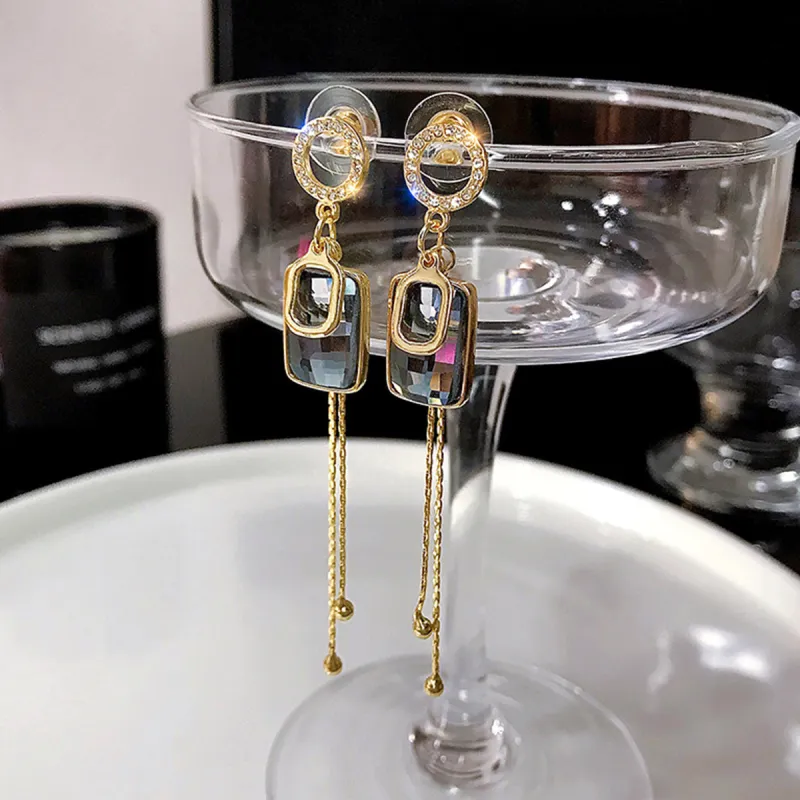 Yiru Alloy Electroplated Earrings Women's-5
