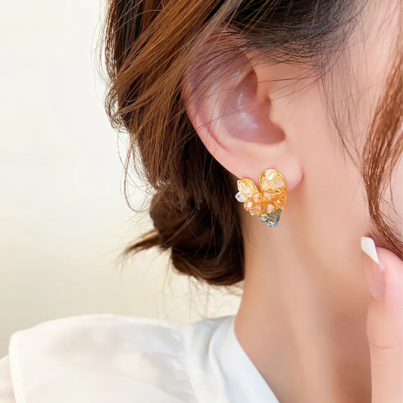 Yiru Alloy Electroplated Earrings Women's-2