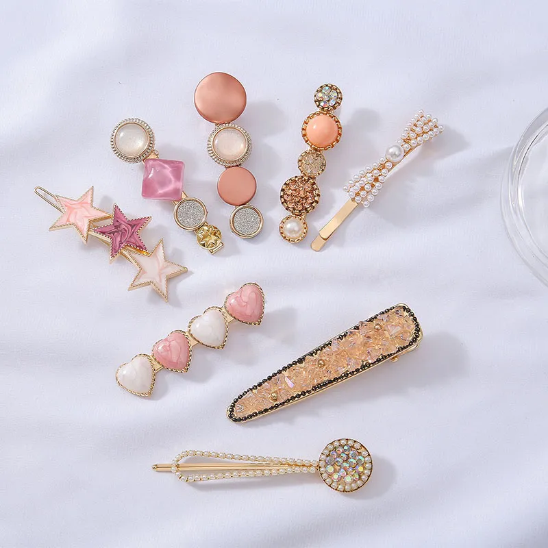 Yiru Alloy Sweet Style Versatile Edge Clip Kids'-4