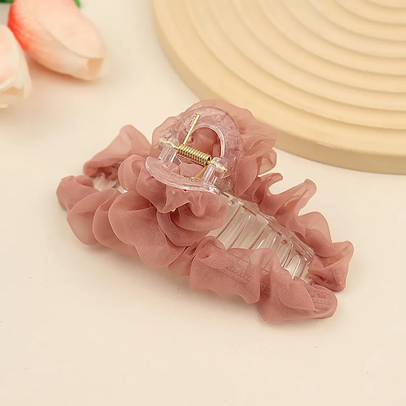 Yiru Acrylic Hair Clip Claw Clip Hair Accessory Headpiece Women's-4