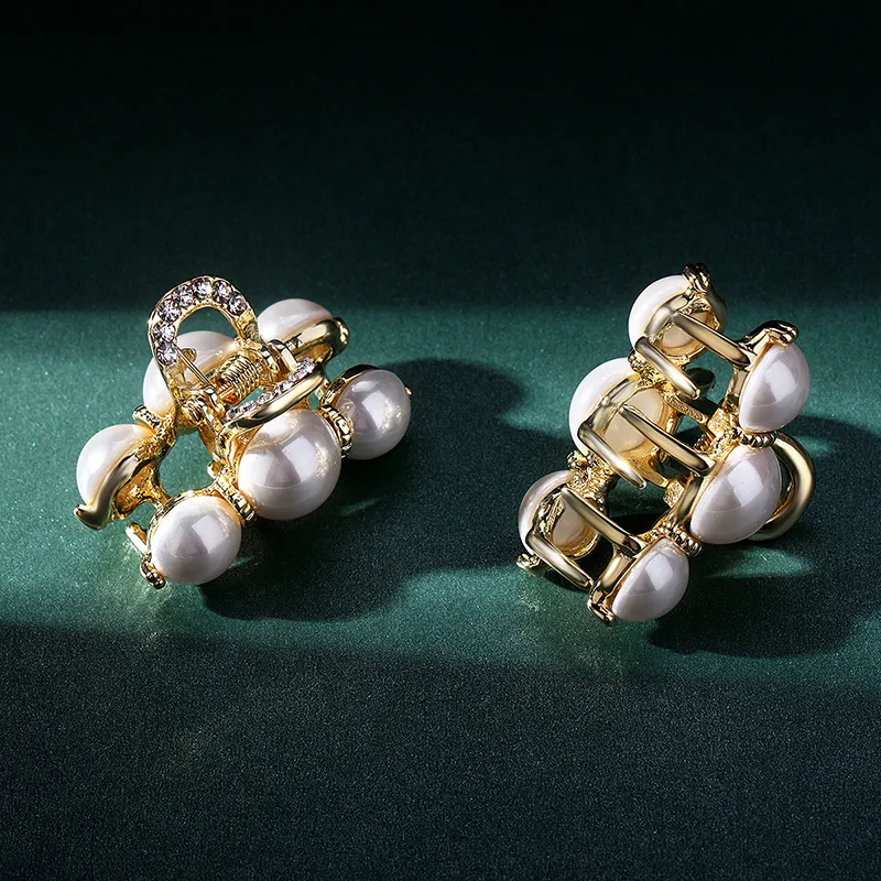 Yiru Alloy Electroplated Hair Clips Women's-3