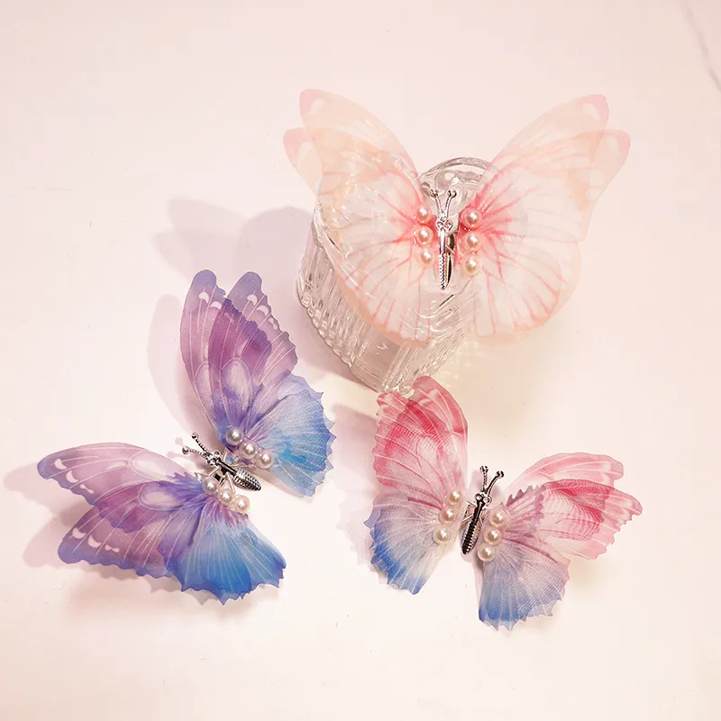 Yiru Fabric Alloy Hair Clips Kids'-3