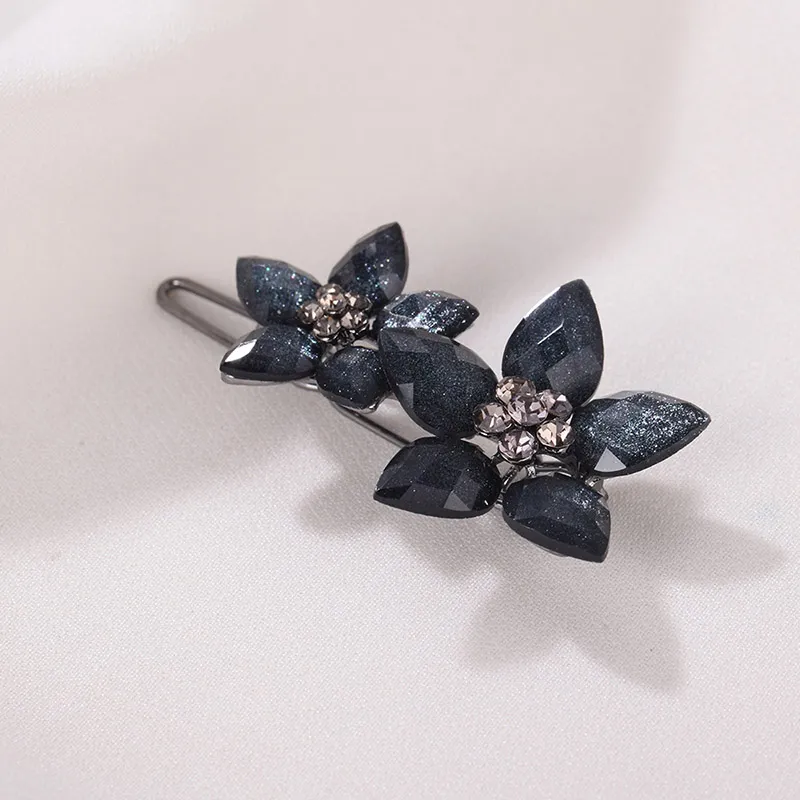 Yiru Alloy Electroplated Hair Clips Women's-2