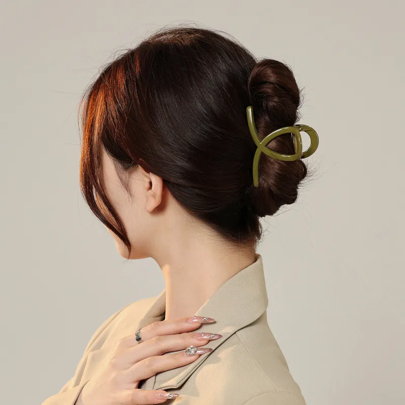 Yiru PC Resin Hair Clips Women's-3