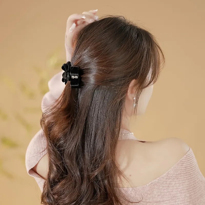 Yiru Flannelette Hair Clips Women's-6