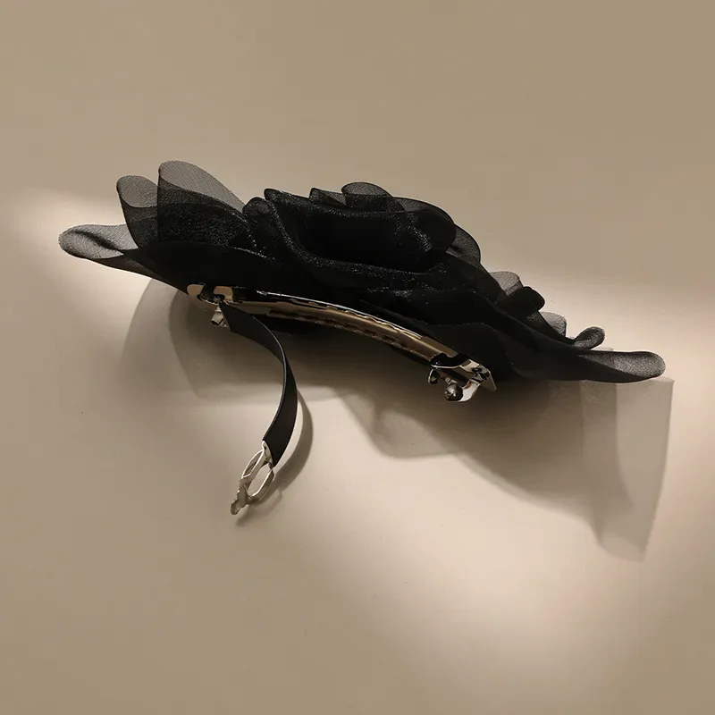 Yiru Fabric Hair Clip Hair Slide Hair Accessory Women's-5