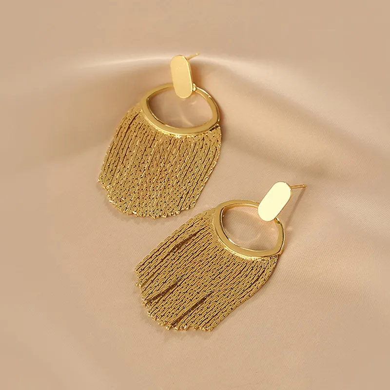 Yiru Copper Alloy Earrings Women's-3