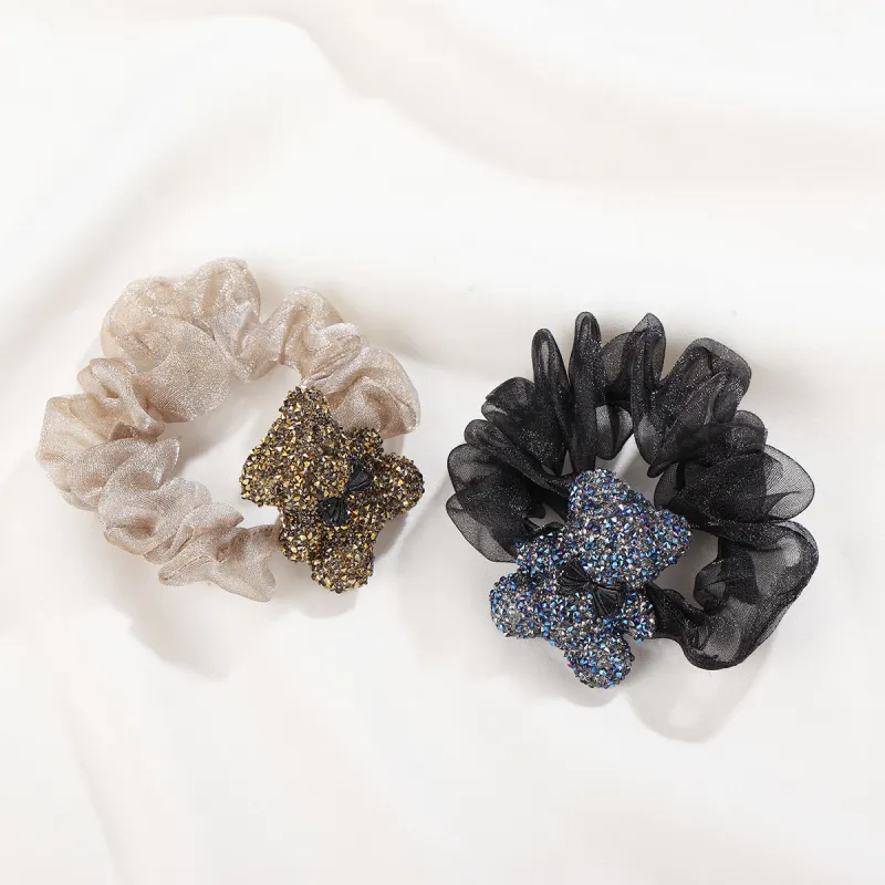 Yiru Sheer Yarn Hair Tie Women's-4