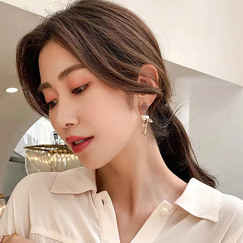 Yiru Alloy Electroplated Earrings Women's-3
