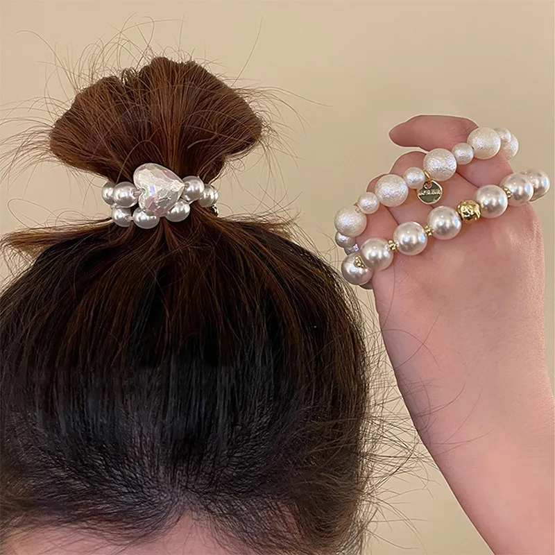 Yiru Rubber Band Hair Tie Women's-4