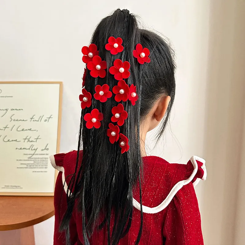 Yiru High Temperature Fiber Cloth Hair Tie, Rubber Band, Hair Accessory Kids'-3