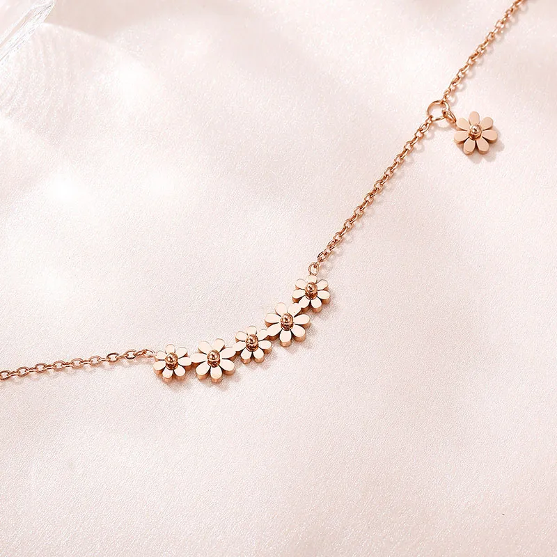 Yiru Titanium Steel Necklaces Women's-5