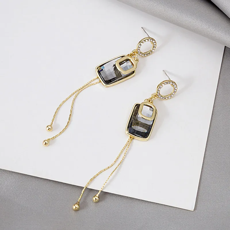 Yiru Alloy Electroplated Earrings Women's-1