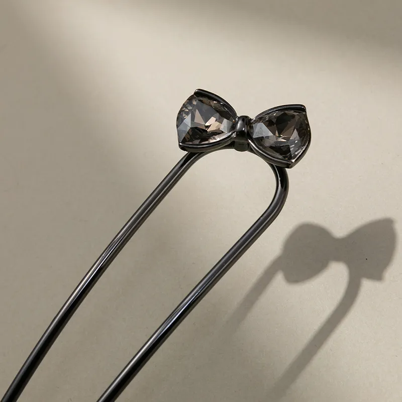 Yiru Alloy Imitation Crystal Hairpins Women's-6