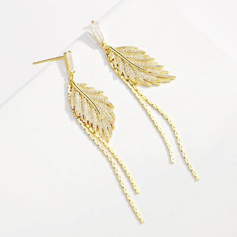 Yiru Alloy Electroplated Earrings Women's-3