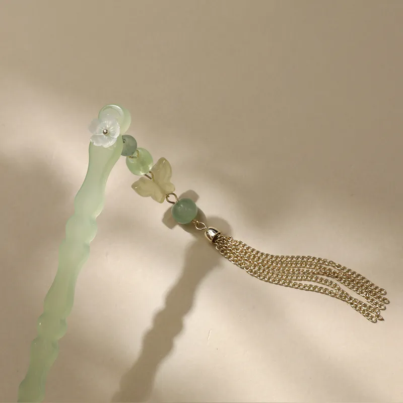 Yiru Acetate Plate Hairpins Women's-4