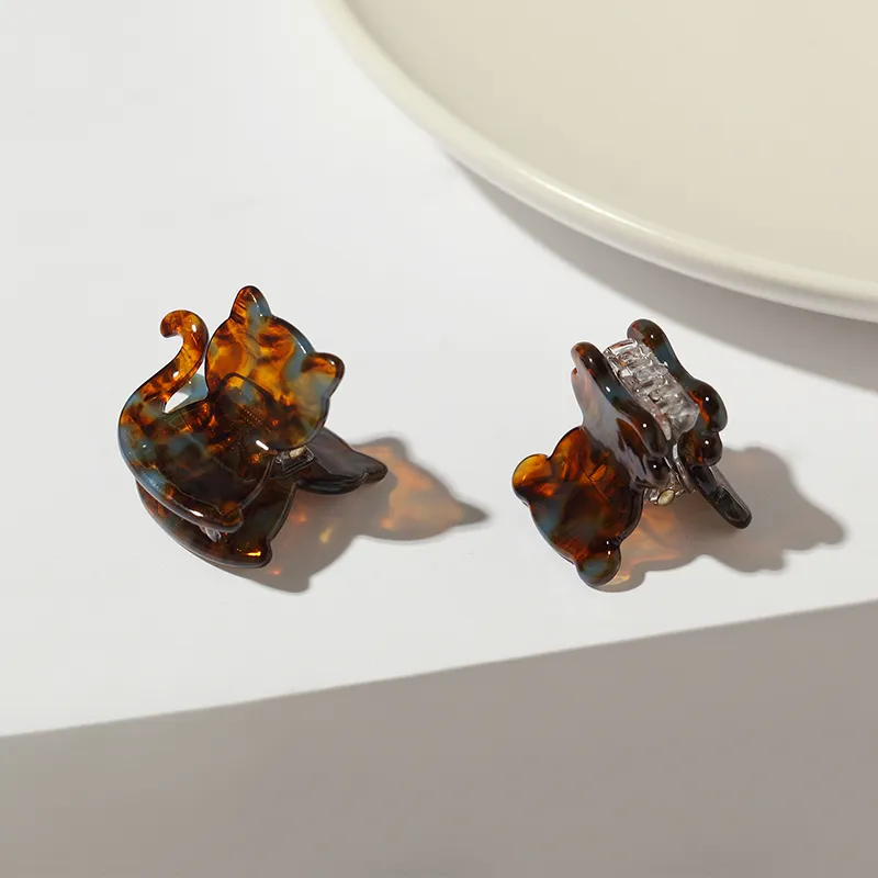 Yiru Acetate Plate Hair Clips Women's-4