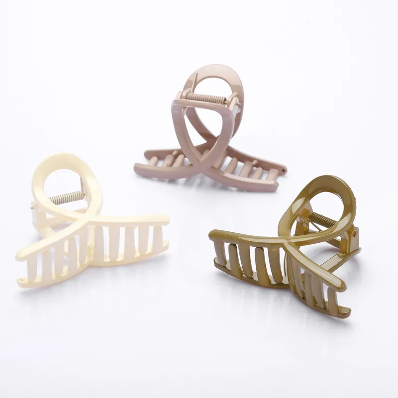 Yiru PC Resin Hair Clips Women's-5