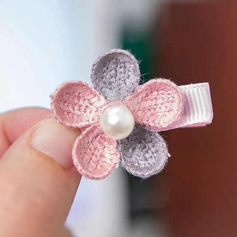 Yiru Fabric Combination Hair Clip Edge Clip Kids'-2