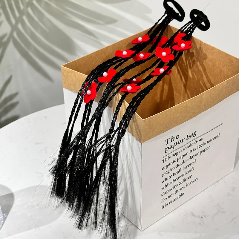 Yiru High Temperature Fiber Cloth Hair Tie, Rubber Band, Hair Accessory Kids'-4