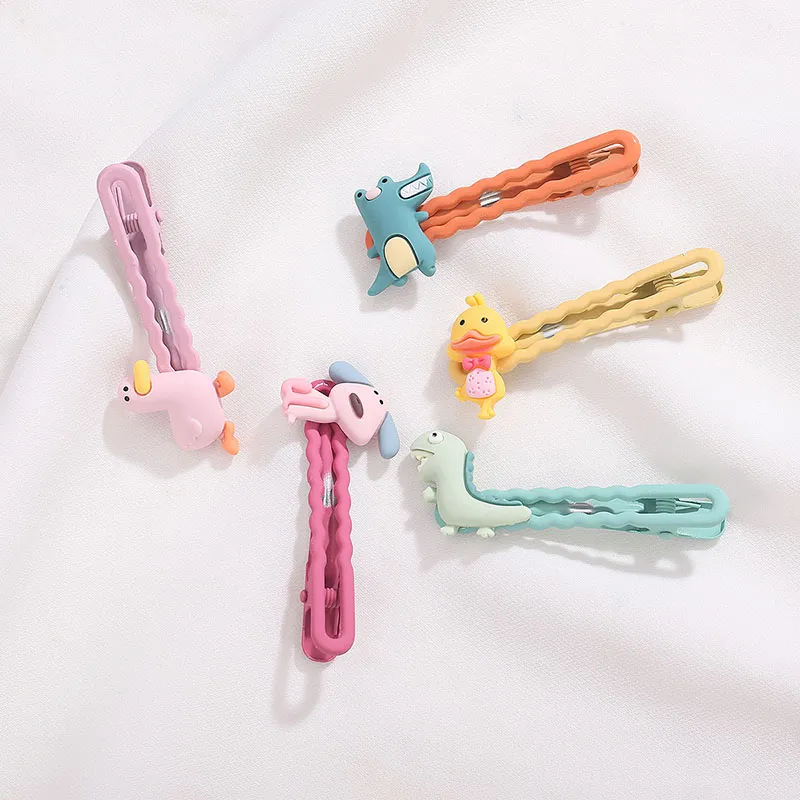 Yiru Alloy Resin Small Animal Hair Friendly Hair Clip Kids'-2