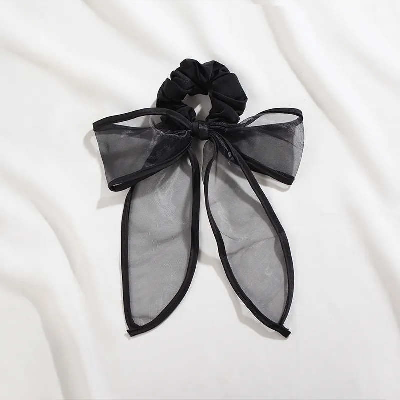 Yiru Gauze Hair Tie Rubber Band Women's-2