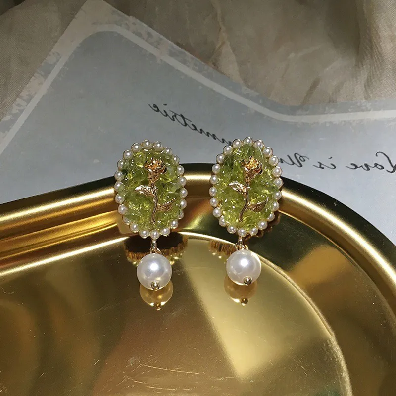 Yiru Alloy Electroplated Earrings Women's-3