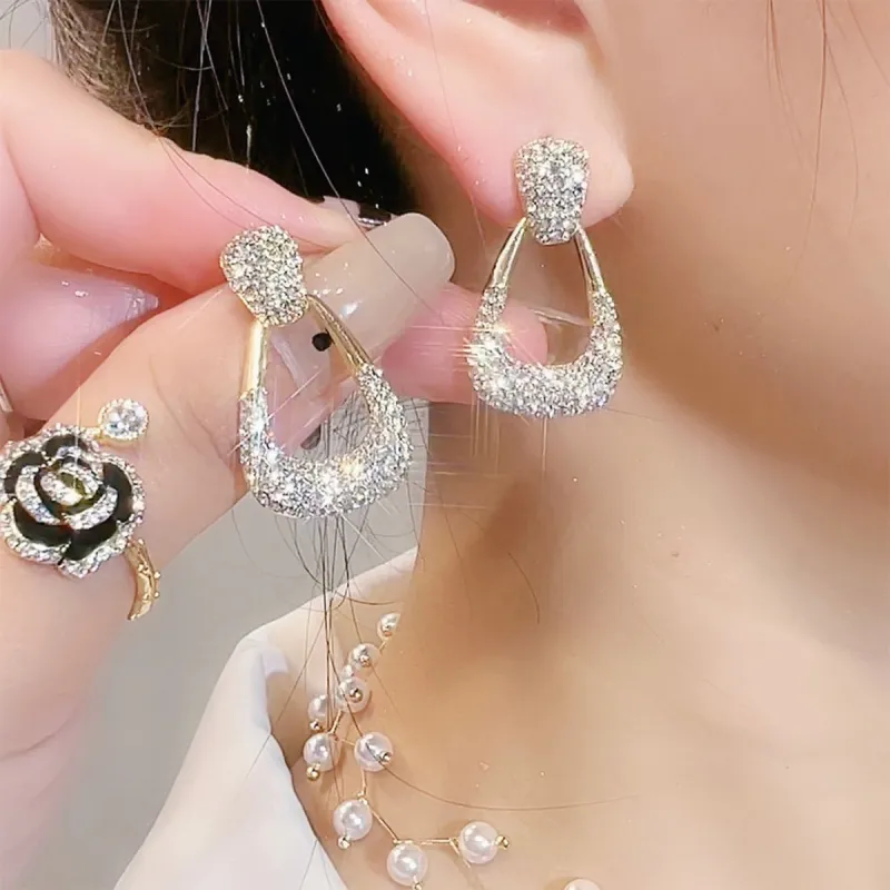 Yiru Copper Alloy Earrings Women's-2