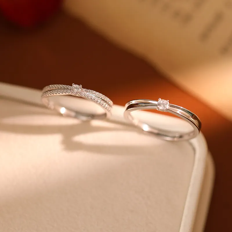 Yiru S925 Silver Ring Finger Jewelry Accessories Women's-6