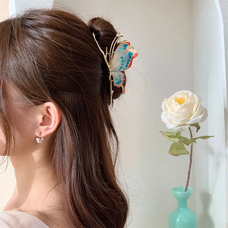 Yiru Drip Glaze Hair Clips Women's-2