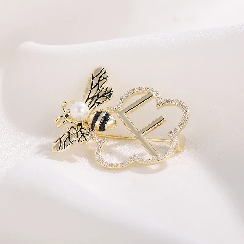 Yiru Bee Floral Brooches Women's-1