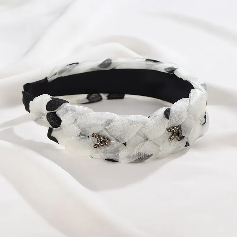 Yiru Organza Fabric Headbands Women's-3