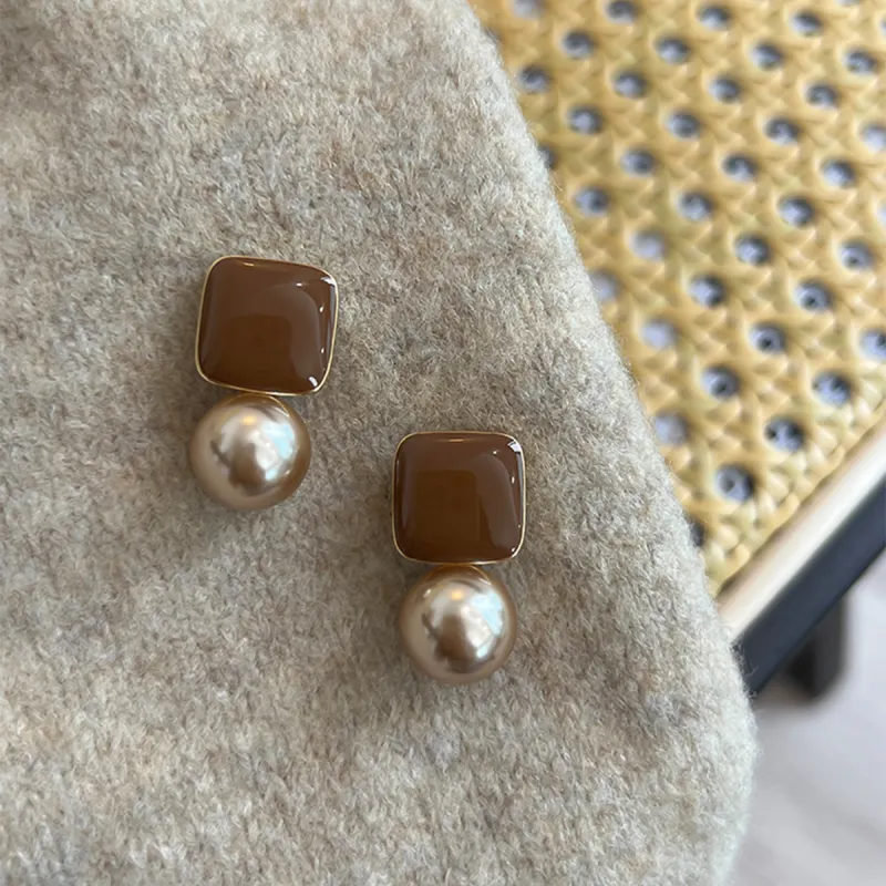 Yiru Copper Alloy Earrings Women's-1