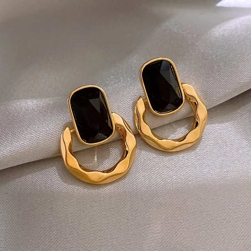 Yiru Copper Alloy Earrings Women's-2