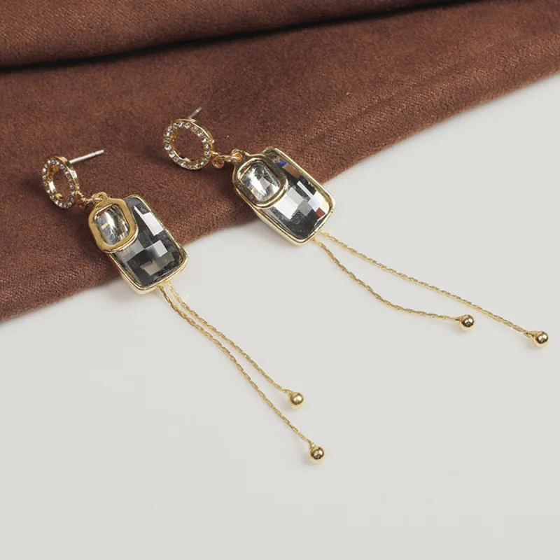 Yiru Alloy Electroplated Earrings Women's-4