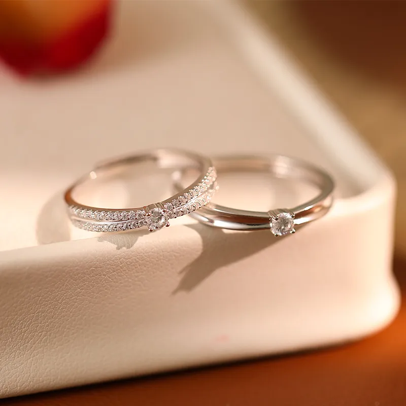 Yiru S925 Silver Ring Finger Jewelry Accessories Women's-1